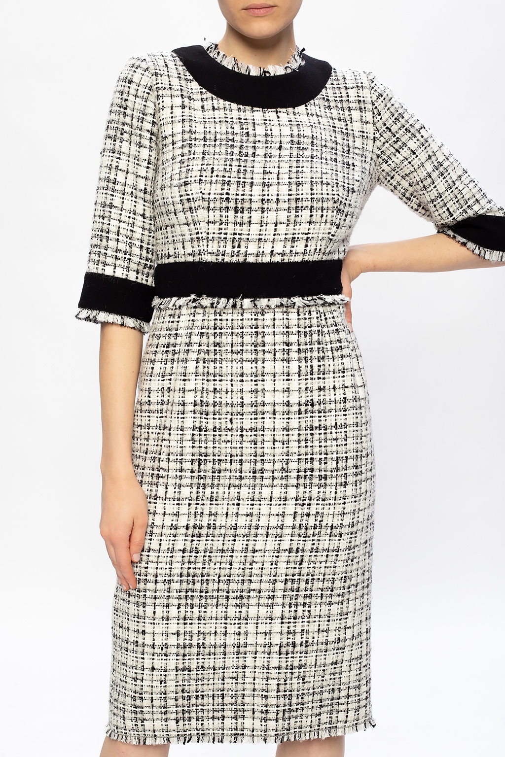 Dolce gabbana discount tweed dress